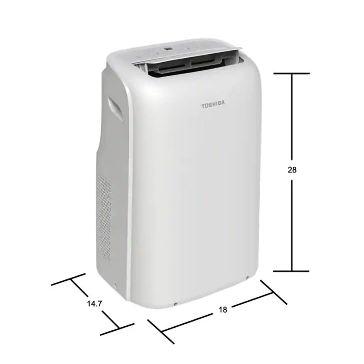 Toshiba 115V Smart Air Conditioner and Dehumidifier, Certified Refurbished(Used)
