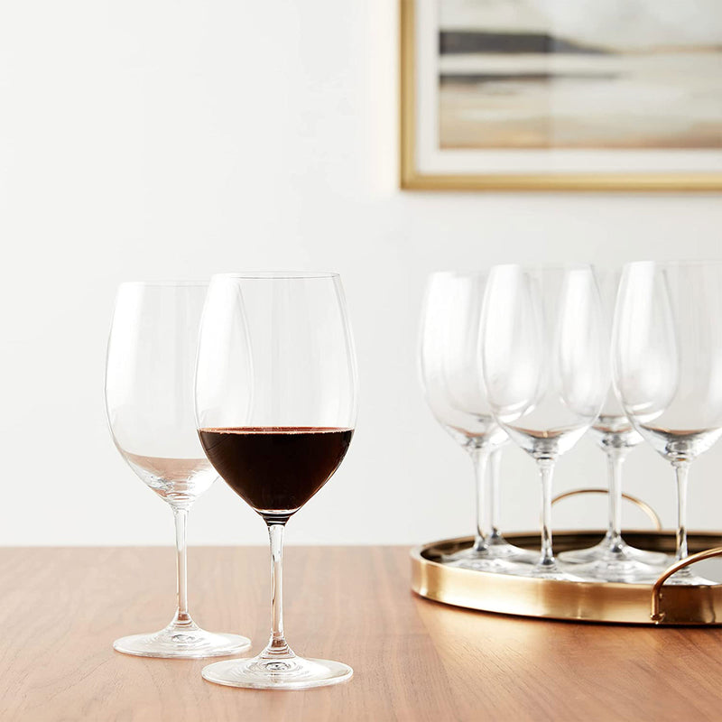 Riedel Vinum Dishwasher Safe Cabernet Sauvignon/Merlot Red Wine Glasses (8 Pack)