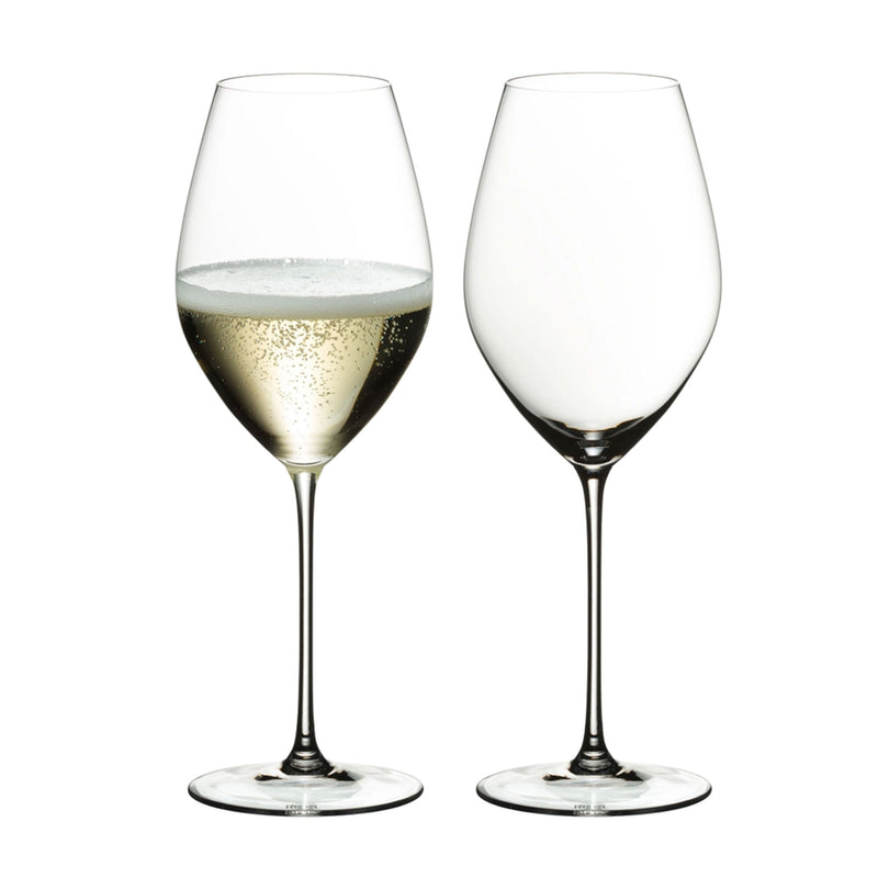 Riedel Veritas 15.75 Ounce Dishwasher Safe Crystal Champagne Wine Glass (2 Pack)