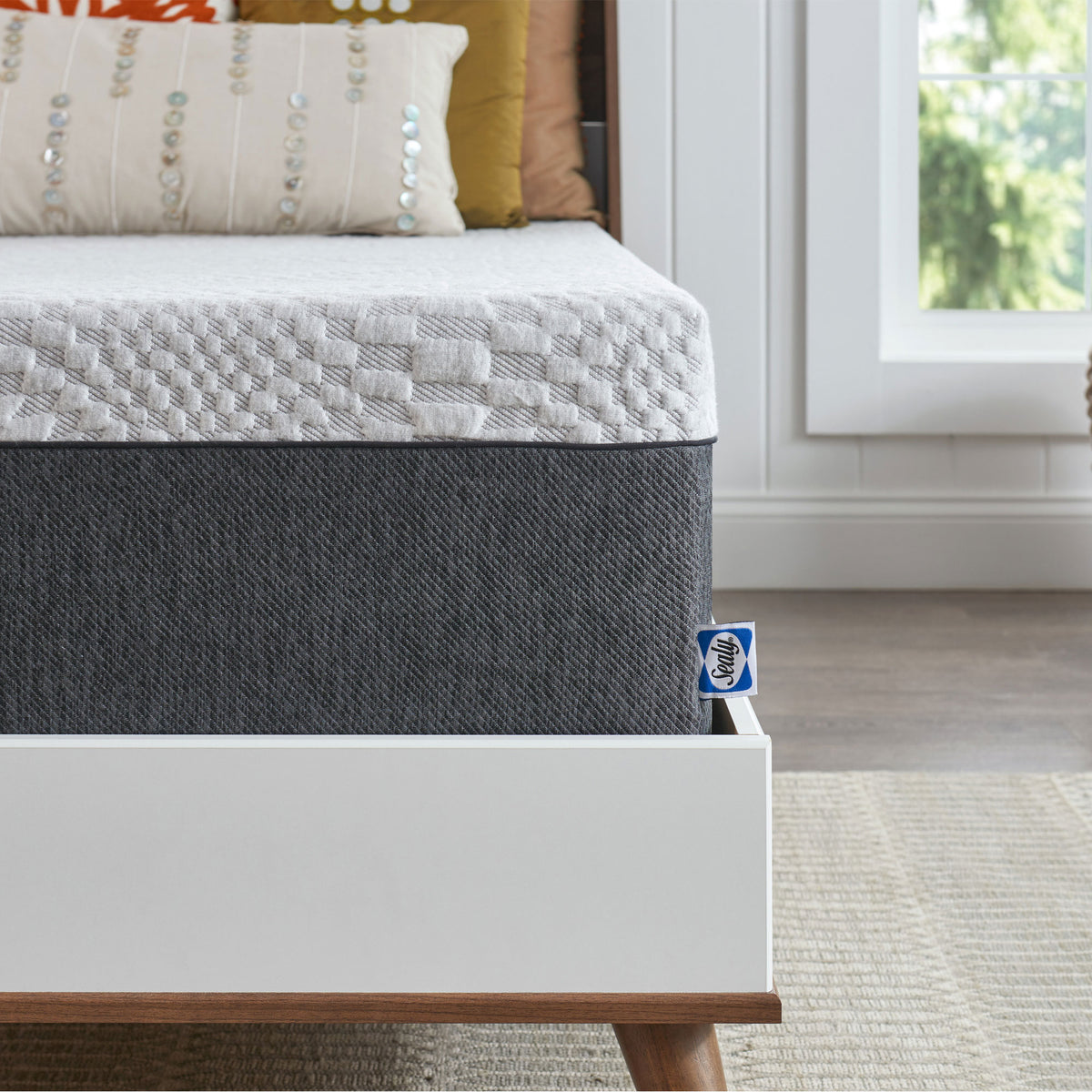 Sealy Essentials 12-In Soft Support Gel Memory Foam Mattress-in-a-Box, Cal King