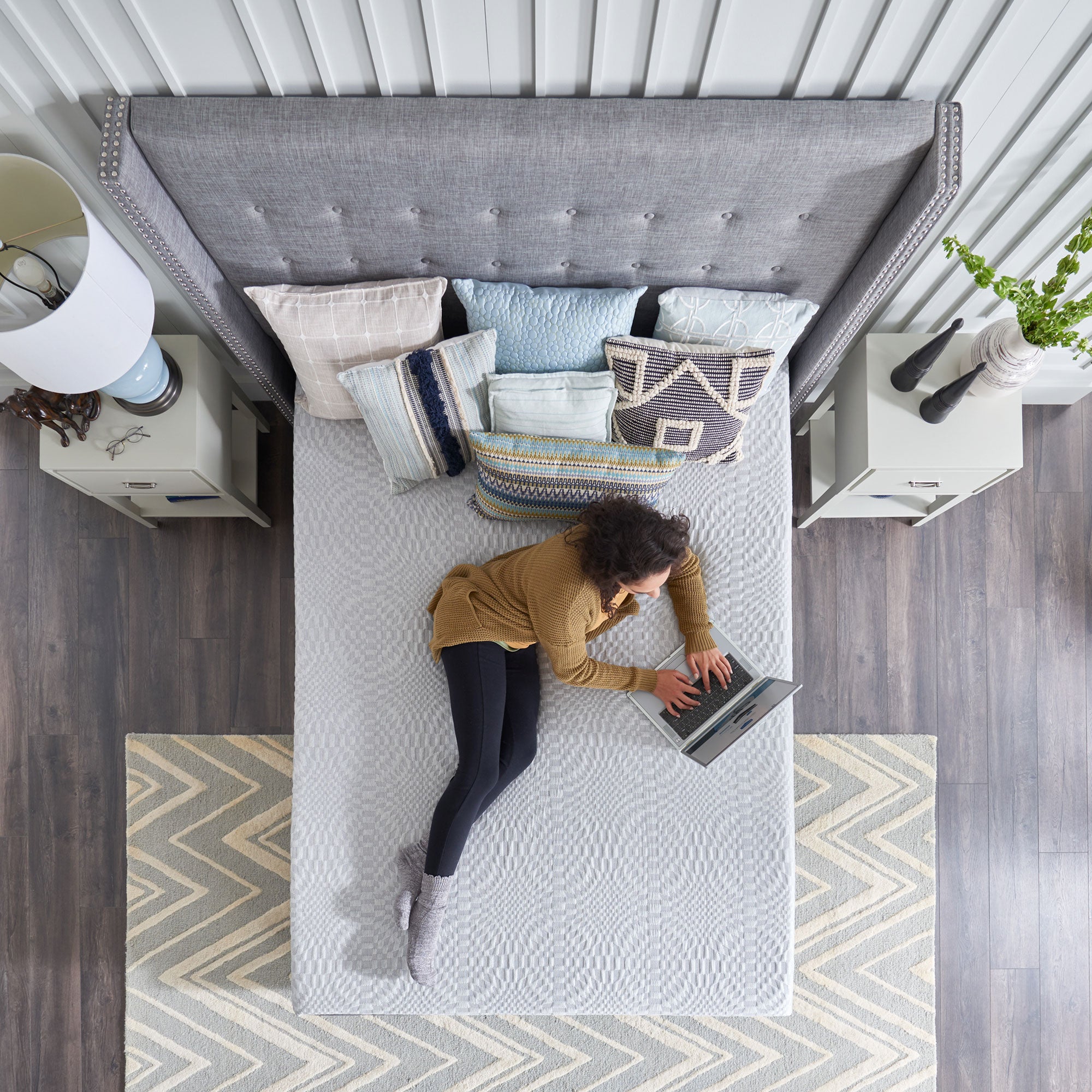 Sealy Essentials 12-In Soft Support Gel Memory Foam Mattress-in-a-Box, Cal King
