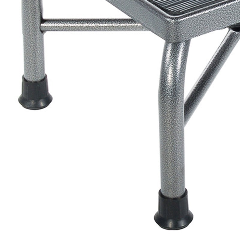 Drive Medical 13037-1SV Bariatric Foot Step Stool w/ Non Skid Feet, Silver Vein