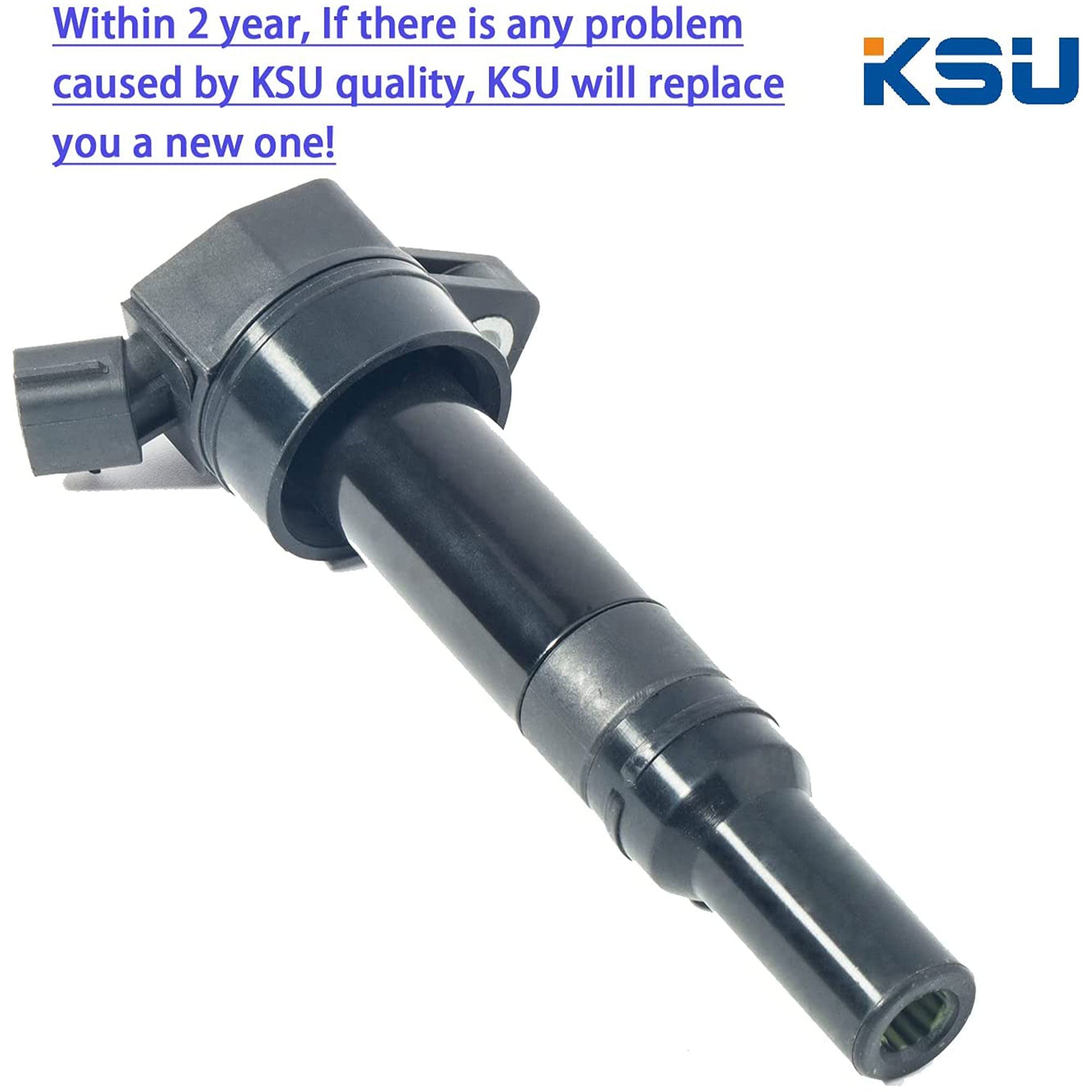 KSU Ignition Coil, Compatible w/ Select Hyundai & Kia Models (4 Pack) (Open Box) - VMInnovations