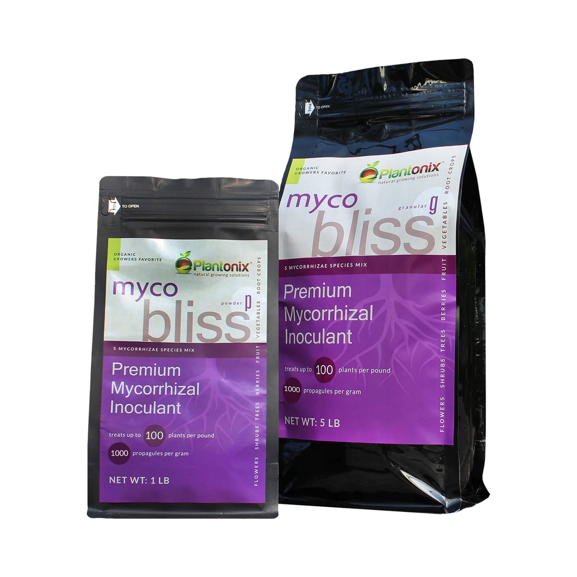 Plantonix Myco Bliss Premium Mycorrhizal Fungi Organic Inoculant for Plants - VMInnovations