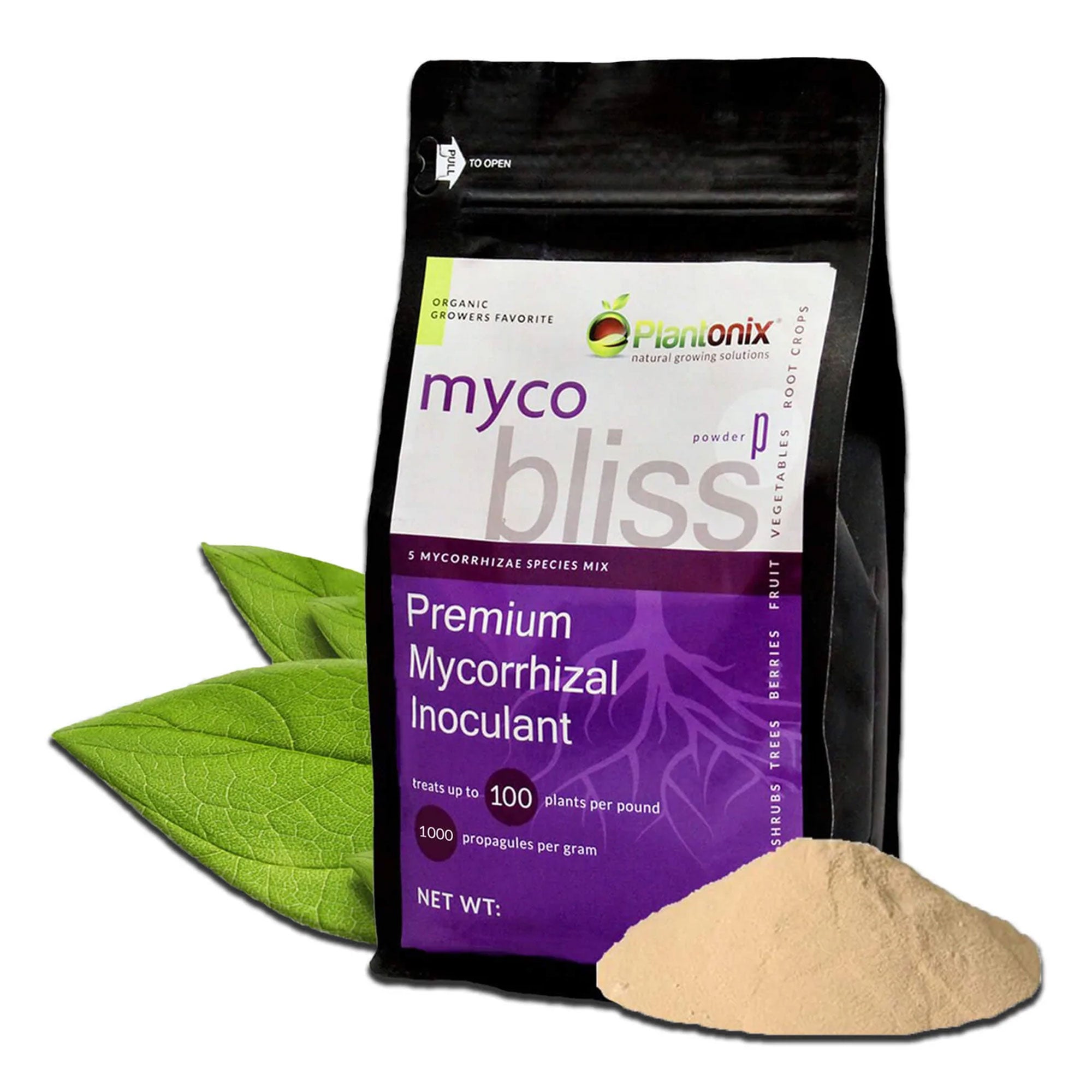 Plantonix Myco Bliss Premium Mycorrhizal Fungi Organic Inoculant for Plants - VMInnovations