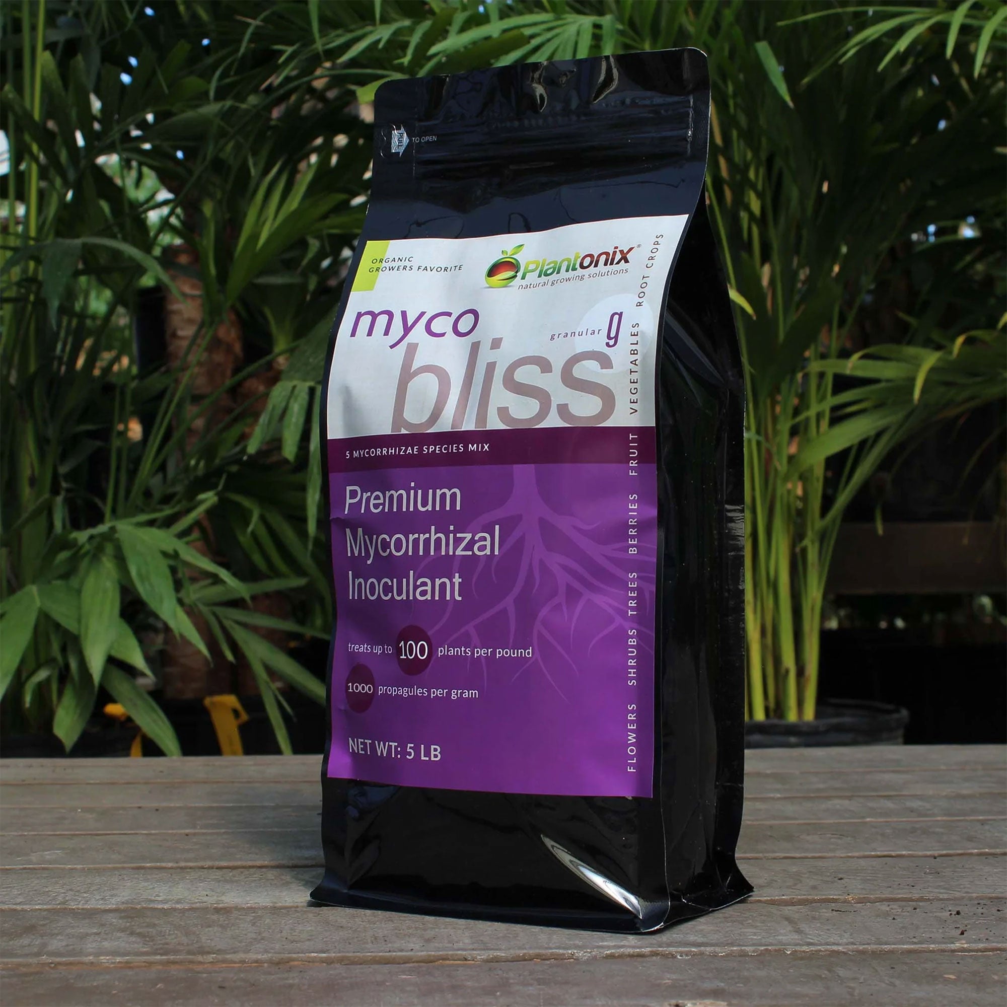Plantonix Myco Bliss Premium Mycorrhizal Fungi Organic Inoculant for Plants - VMInnovations