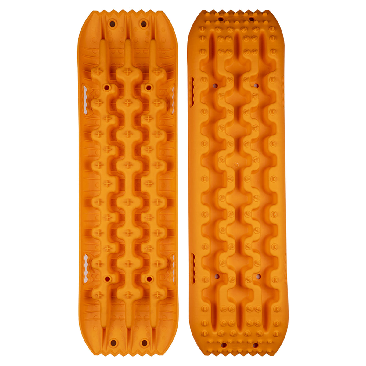RUGCEL WINCH Quick Recovery Emergency 4 Wheel Drive Tire Traction Boards, Orange