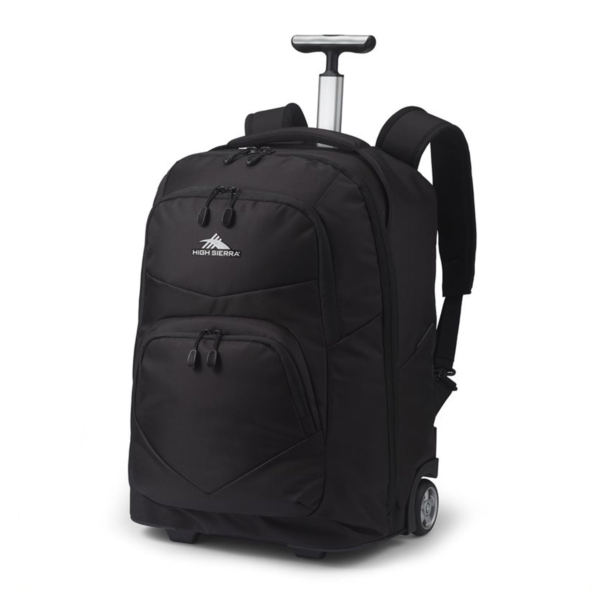 High Sierra Freewheel Pro Wheeled Backpack, Fits most 15” Laptops, 40L, Black