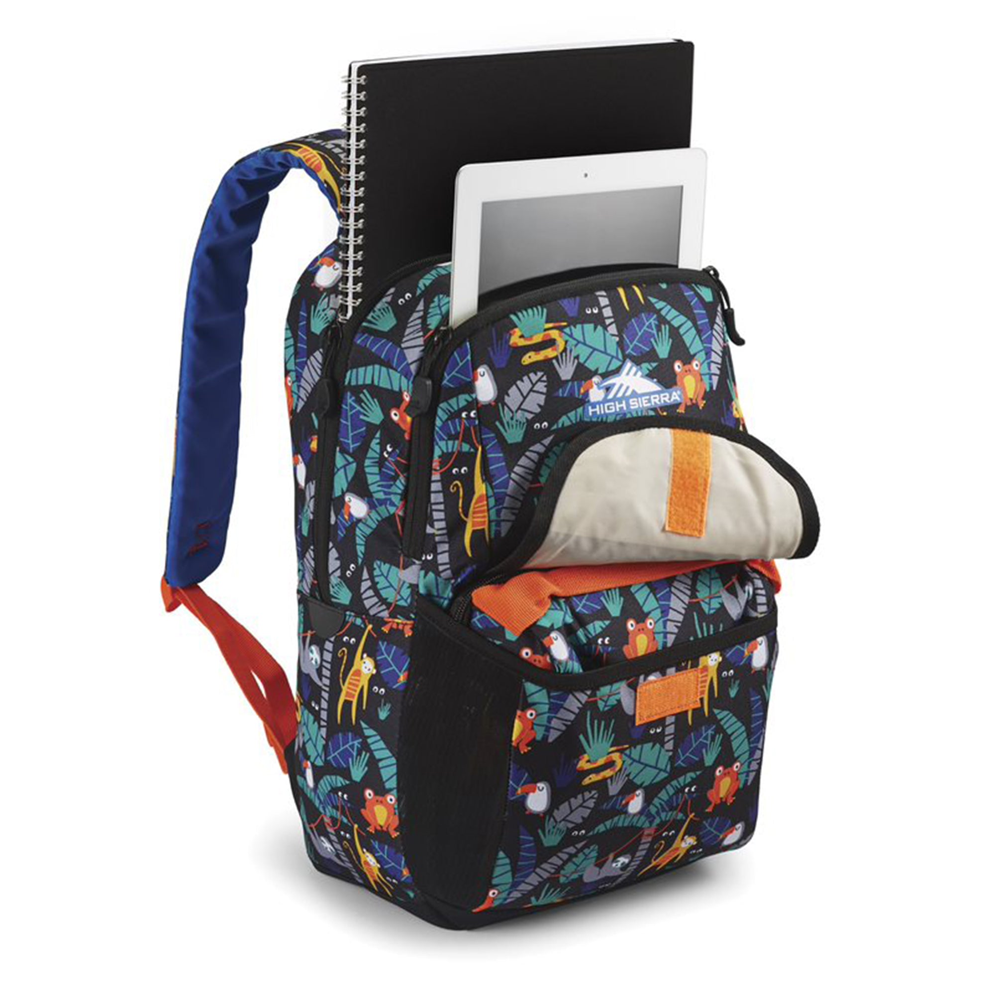 High Sierra Ollie Lunchkit Backpack w/Bottle Pocket and Padded Straps (Open Box)