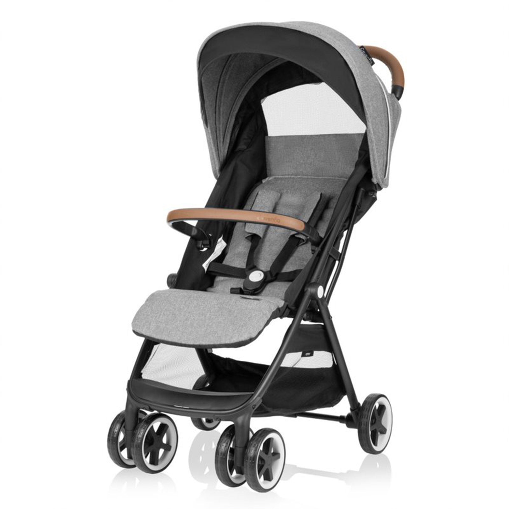 Evenflo Gold Otto Self Folding Lightweight Travel Stroller, Gray (Open Box) - VMInnovations