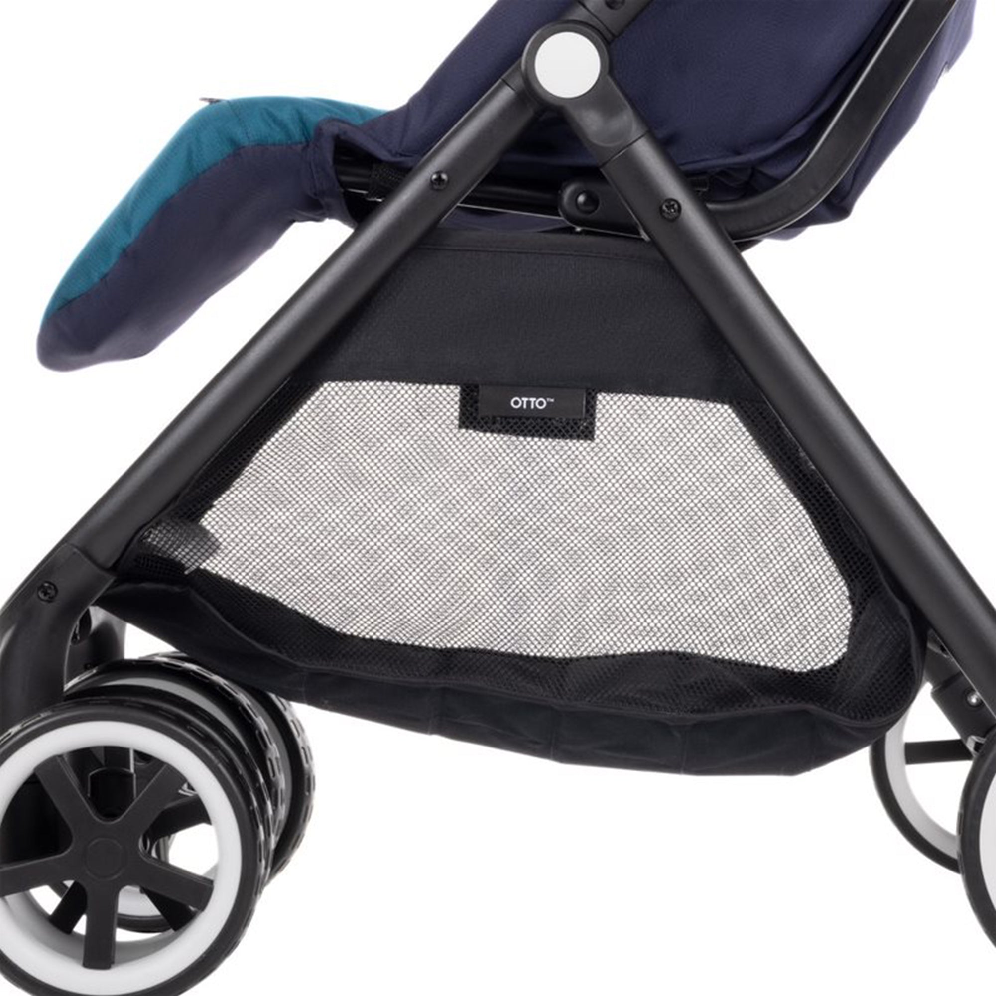 Gold Otto Folding Lightweight Travel Stroller, Sapphire Blue (Used)