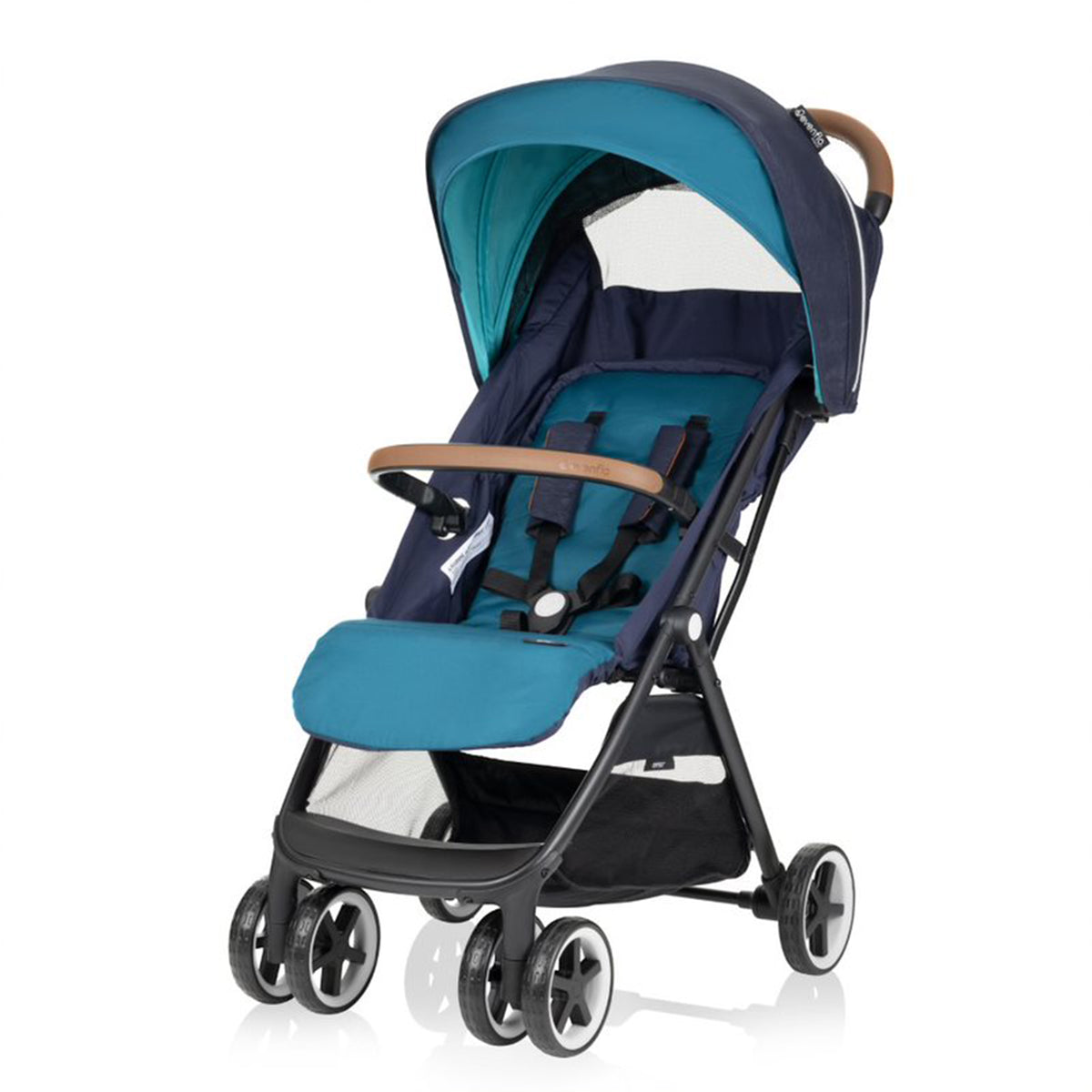 Gold Otto Folding Lightweight Travel Stroller, Sapphire Blue (Used)