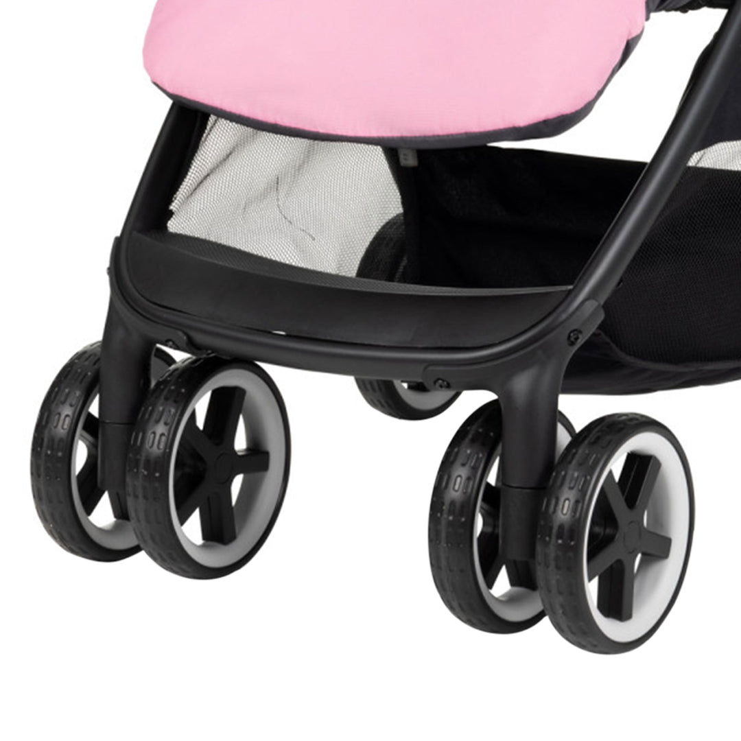 Evenflo 18812337 Gold Otto Self Folding Lightweight Travel Stroller, Opal Pink - VMInnovations