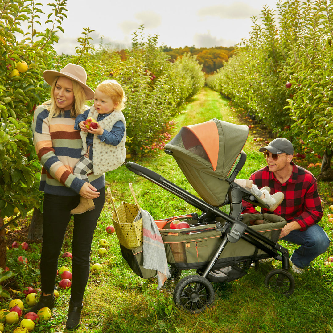 Evenflo 63012263 Second Seat for Pivot Xplore Stroller / Travel System, Wayfarer - VMInnovations