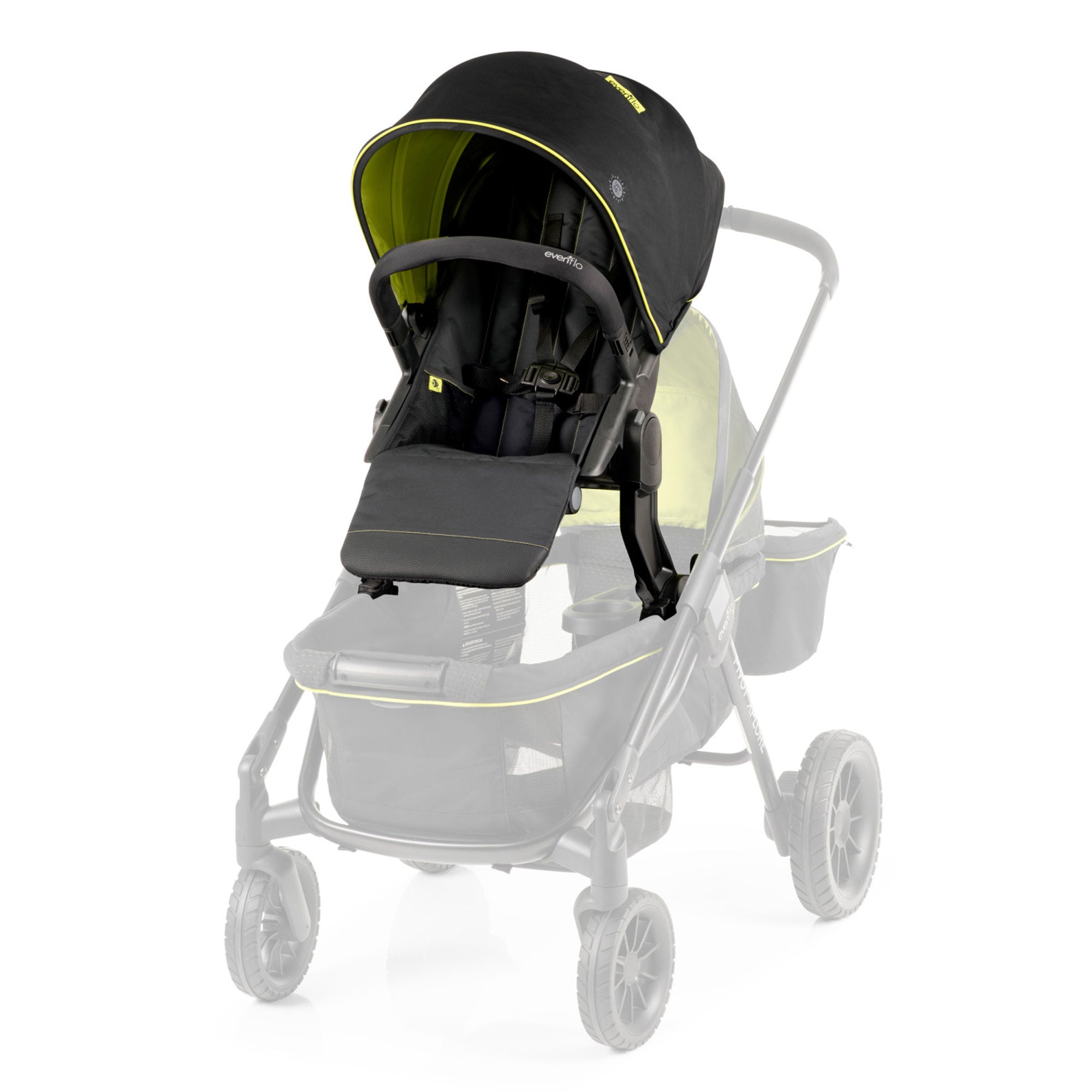 Evenflo 63012263 Second Seat for Pivot Xplore Stroller / Travel System, Wayfarer - VMInnovations
