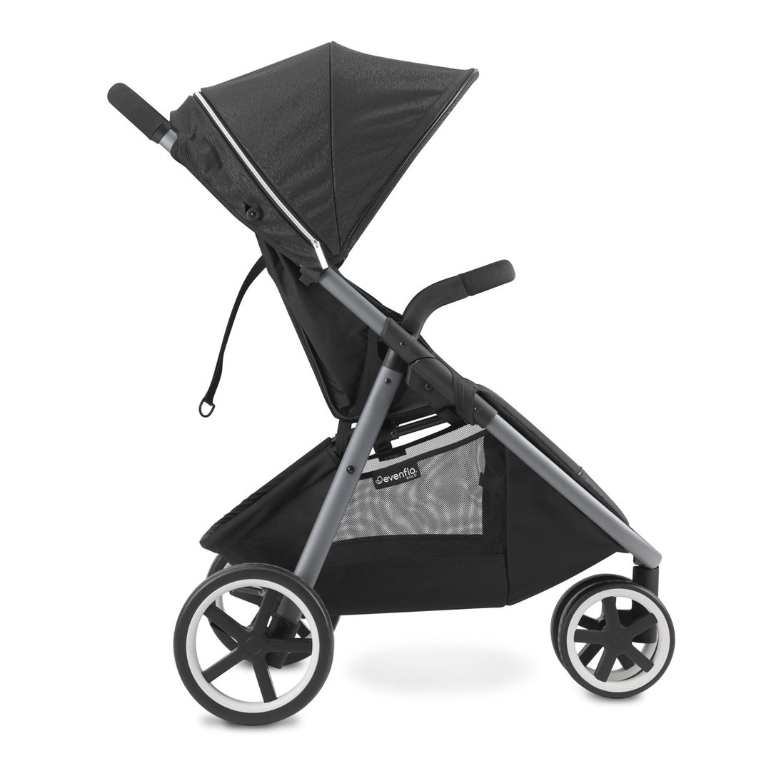 Evenflo GOLD SensorSafe Pivot Xpand Smart Modular Travel System, Onyx Black - VMInnovations