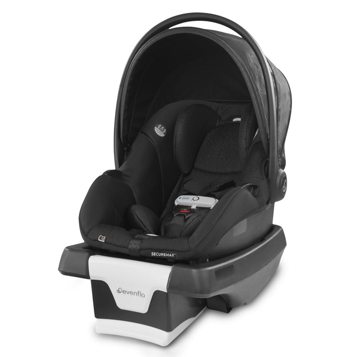 Evenflo GOLD SensorSafe Pivot Xpand Smart Modular Travel System, Onyx Black - VMInnovations