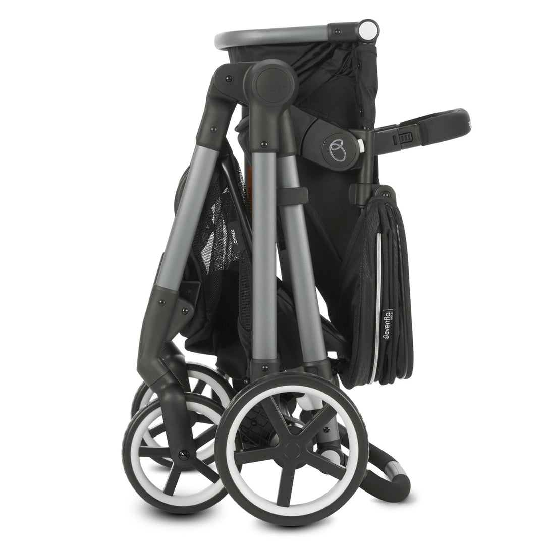 Evenflo GOLD SensorSafe Pivot Xpand Smart Modular Travel System, Onyx Black - VMInnovations