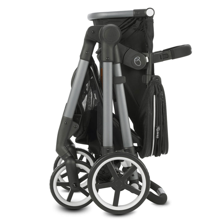Evenflo GOLD SensorSafe Pivot Xpand Smart Modular Travel System, Onyx Black - VMInnovations