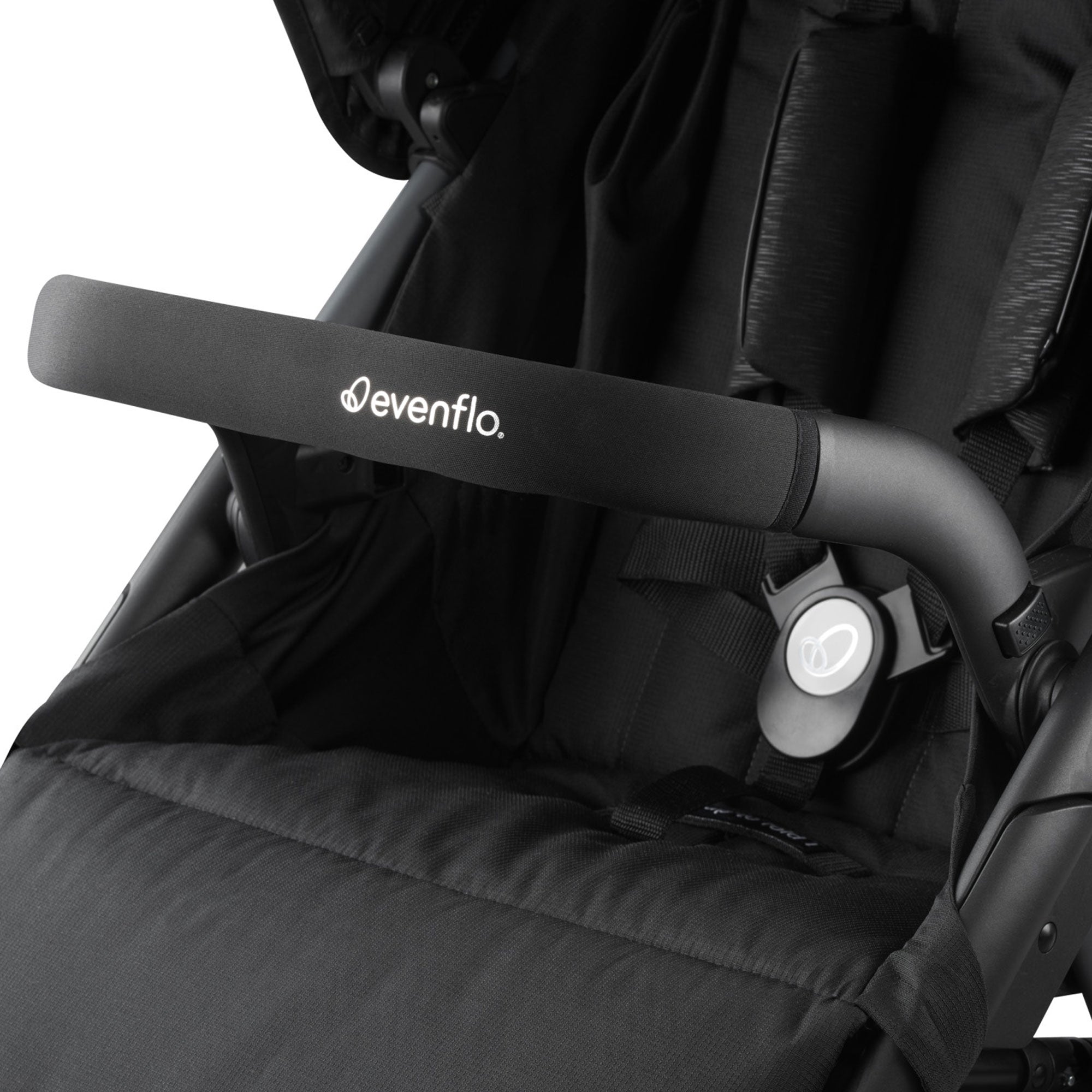 Evenflo GOLD SensorSafe Pivot Xpand Smart Modular Travel System, Onyx Black - VMInnovations