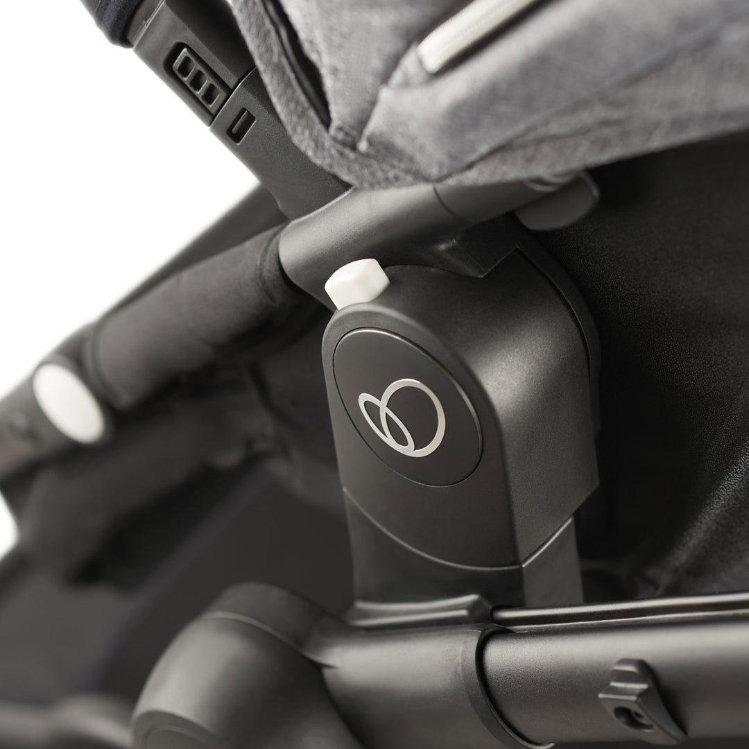 Evenflo GOLD SensorSafe Pivot Xpand Smart Modular Travel System, Moonstone Gray - VMInnovations