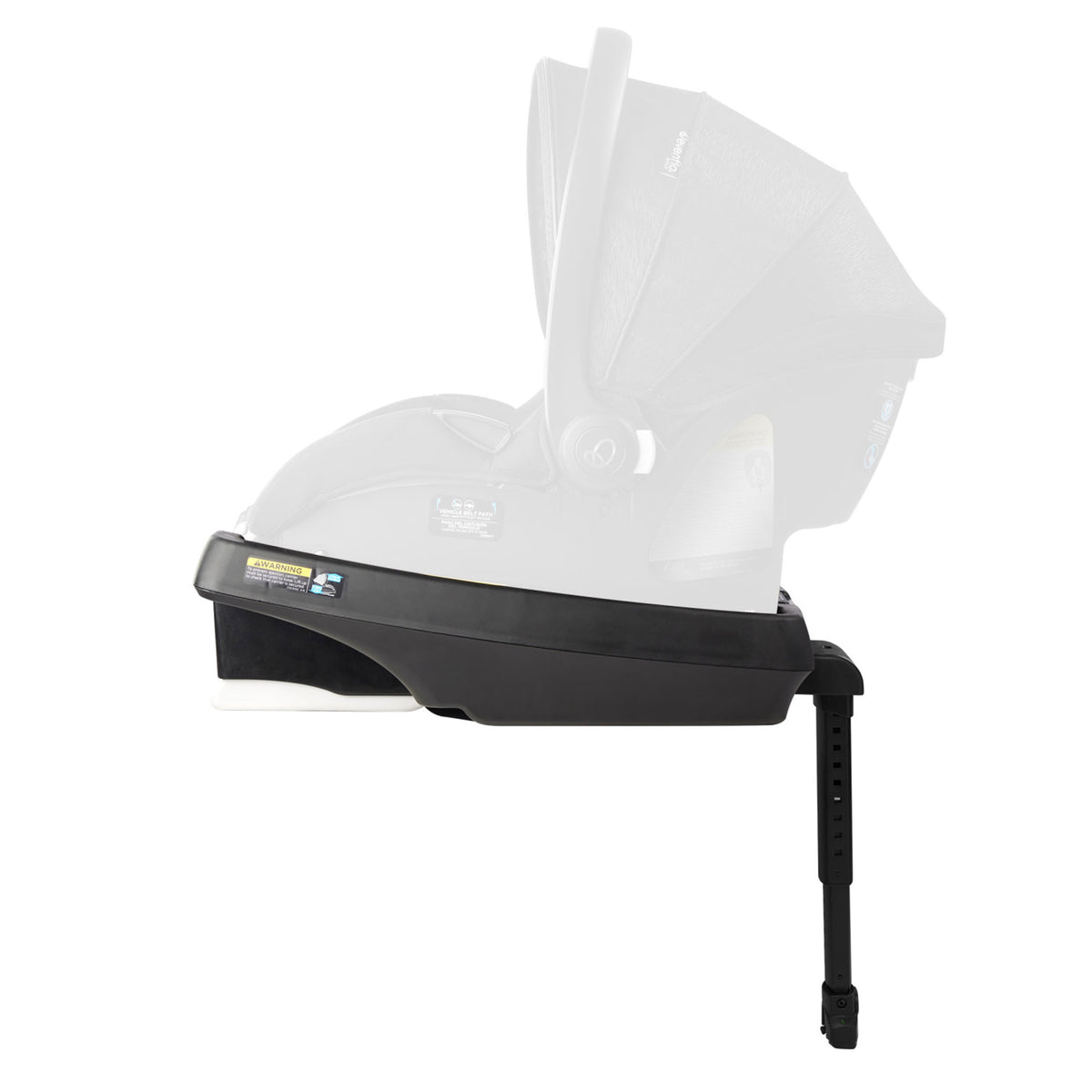 Evenflo Gold SecureMax Infant Car Seat Base, Includes SafeZone Load Leg, Black - VMInnovations