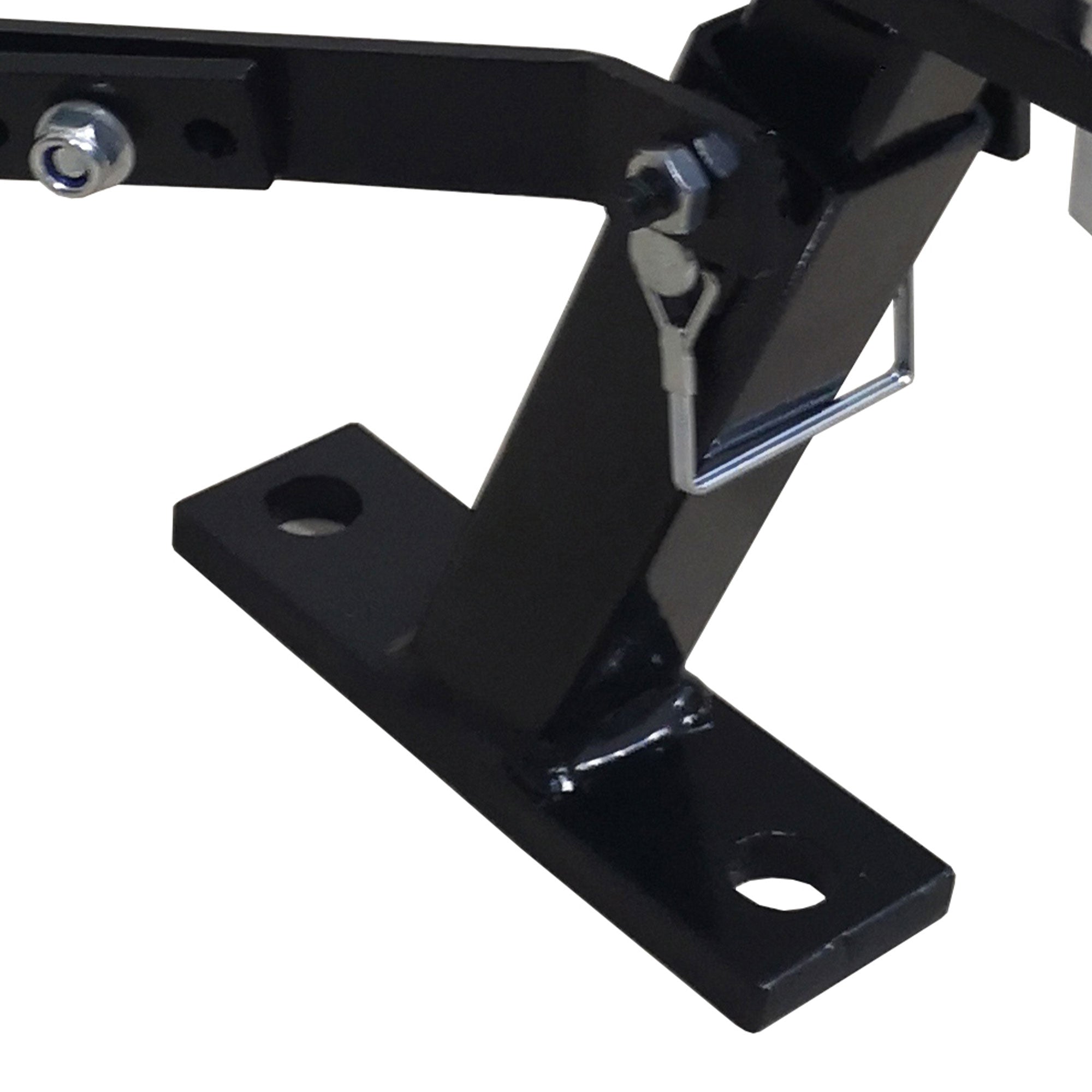 Universal Fit Lawn Tractor Hitch with Custom Fit Brackets (Open Box)