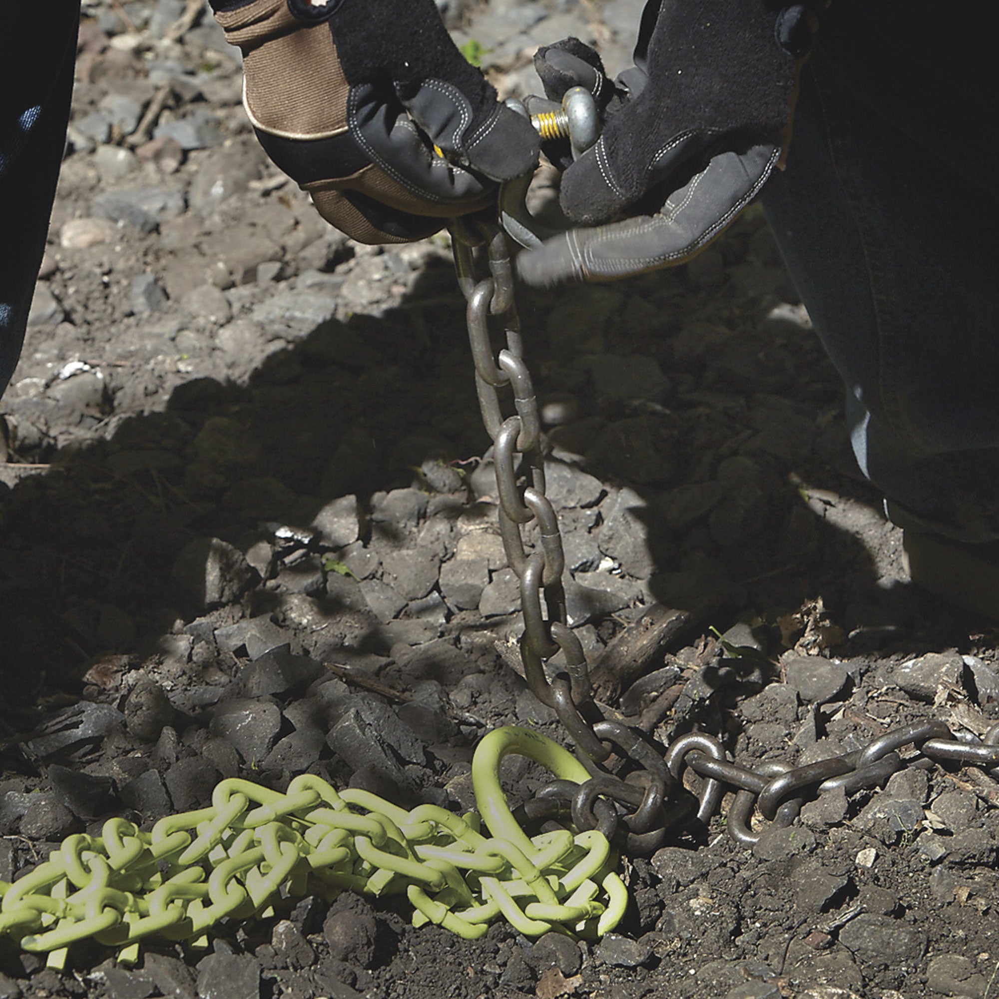 Brush Grubber Heavy Duty 4 Foot Triple Chain ATV and UTV Shrub and Clump Grubber - VMInnovations