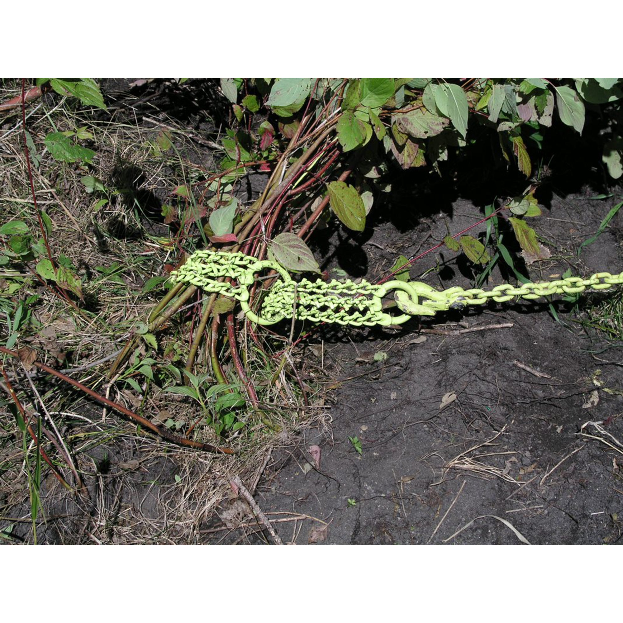 Brush Grubber 4 Foot Triple Chain for ATV & UTV & Tugger Extreme Chain, Green