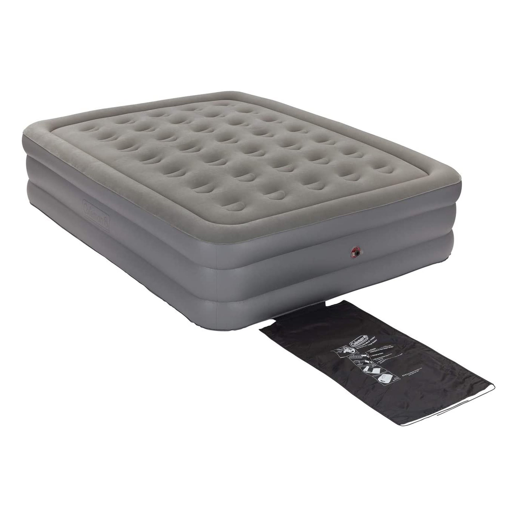 Coleman GuestRest 18" Queen Airbed, OneSource 4-Person LED Tent, & USB Air Pump