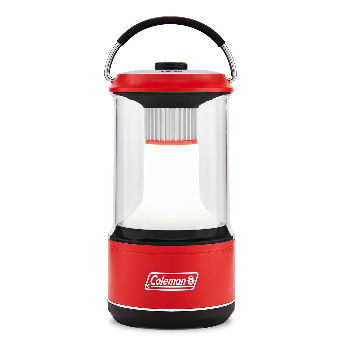 Coleman 800 Lumens LED Outdoor Camping Light Lantern w/BatteryGuard, Red(3 Pack)