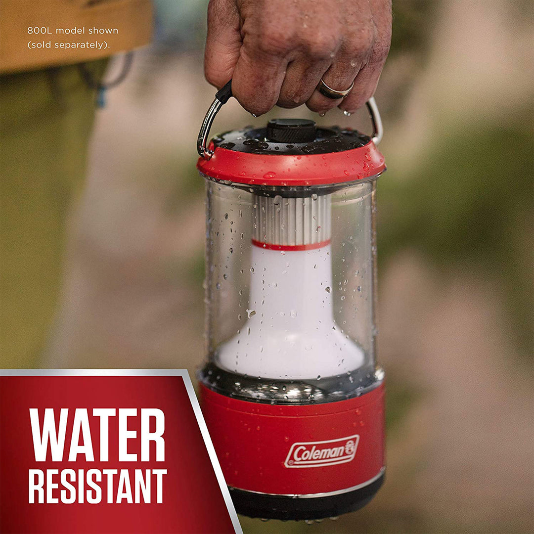 Coleman 1000 Lumens LED Outdoor Camping Light Lantern with BatteryGuard, Green - VMInnovations