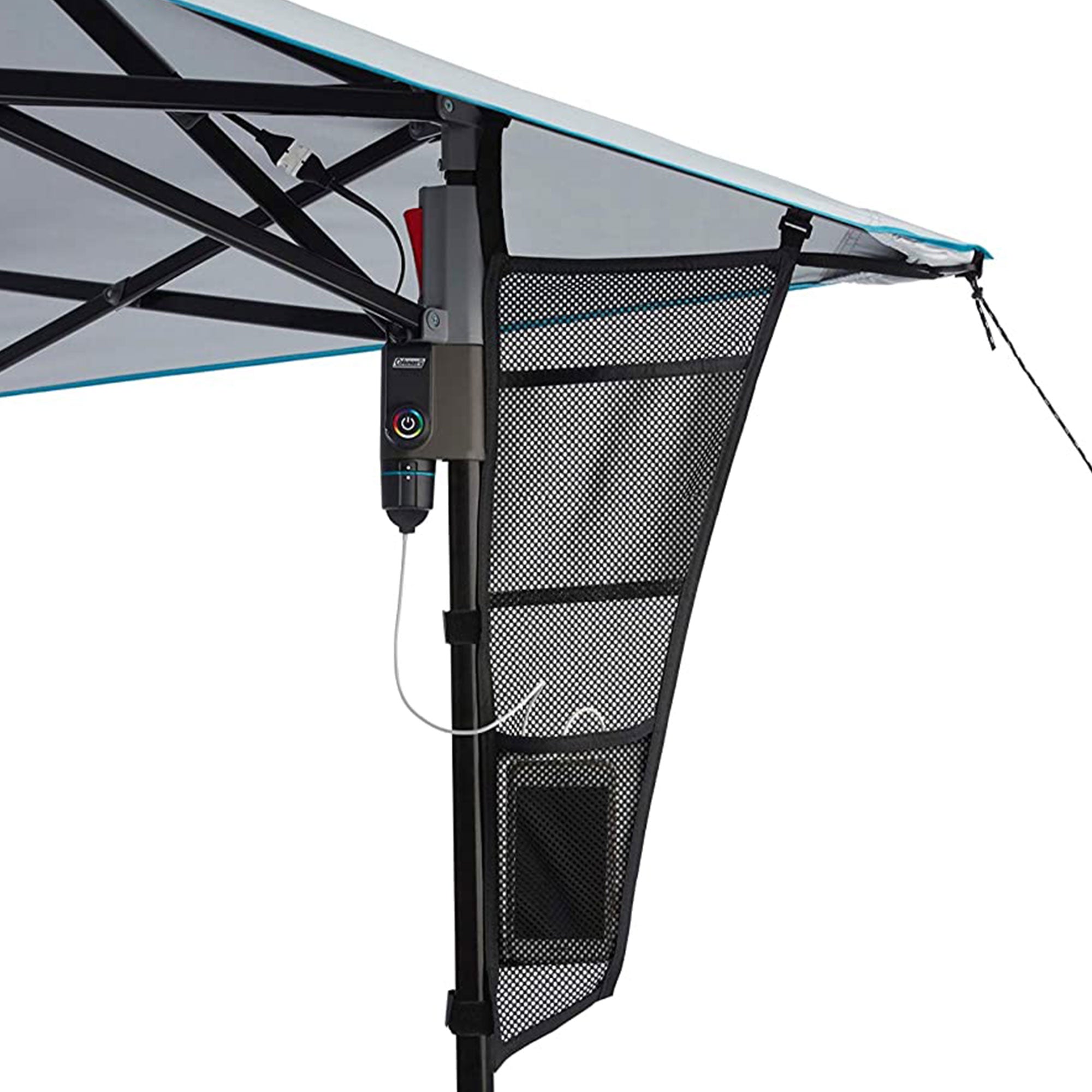 Coleman OneSource 10x10 Canopy Shelter w/ LED Light & Rechargeable Battery(Used) - VMInnovations