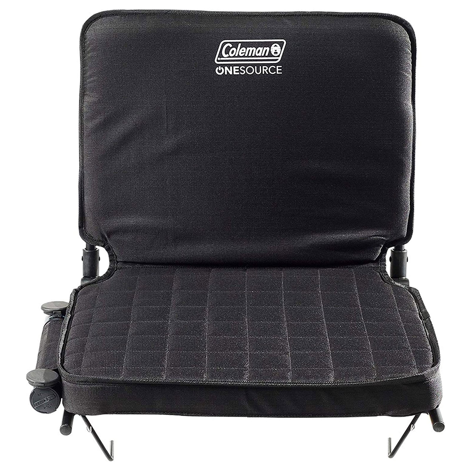 Coleman OneSource 17" Foldable Padded Rechargeable Heated Stadium Seat (2 Pack) - VMInnovations