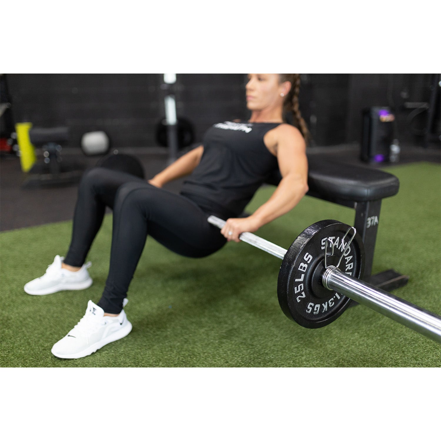 McCarty Fitness Supply Fortek Strength 300 Lb Olympic Weight Plate Set & Barbell