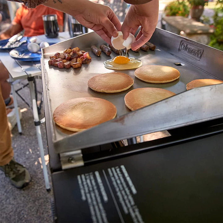 Coleman 19 Inch Road Tripping, Camping, and Tailgating Portable Propane Griddle - VMInnovations