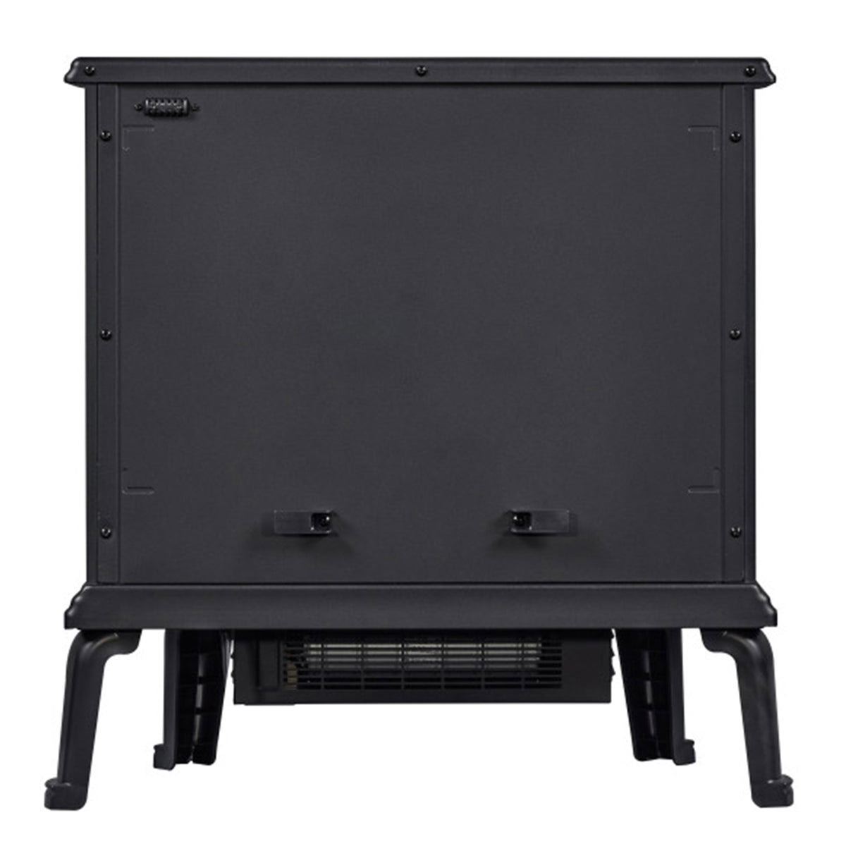Duraflame 3D Black Curved Electric Fireplace with Remote Control (Open Box)
