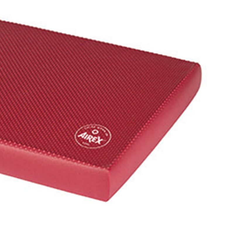AIREX Cloud Gym Exercise Foam Balance Pad for Gym Stretching and Yoga, Ruby Red