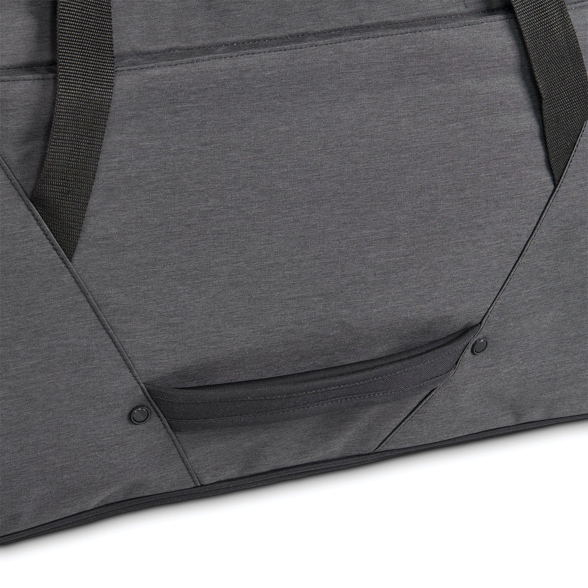 Forester 34 Inch Roomy Wheeled Duffel w/ Grab Handles, Black Heather (Used) - VMInnovations