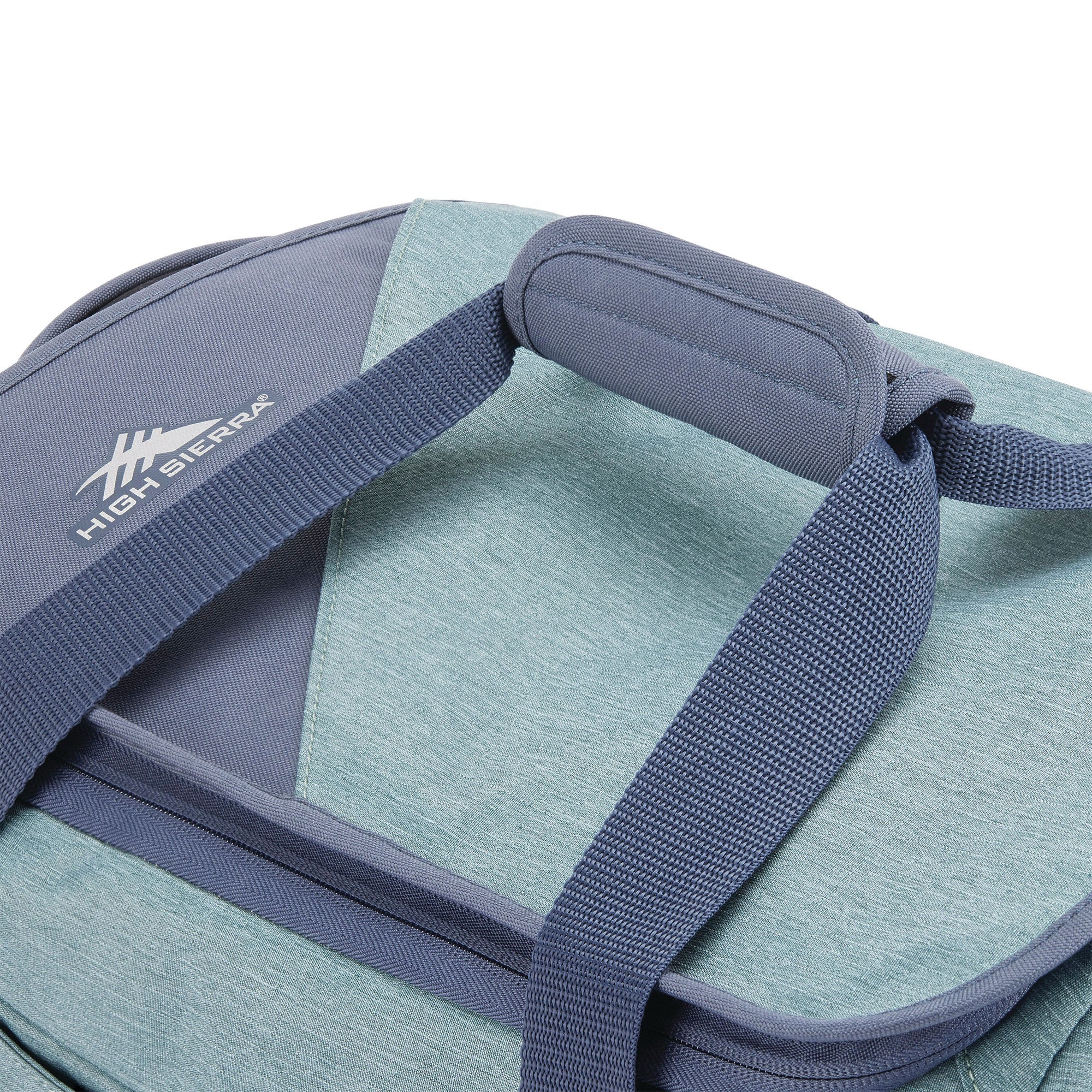 Forester 22 Inch Roomy Wheeled Duffel with Grab Handles, Slate Blue (Used)