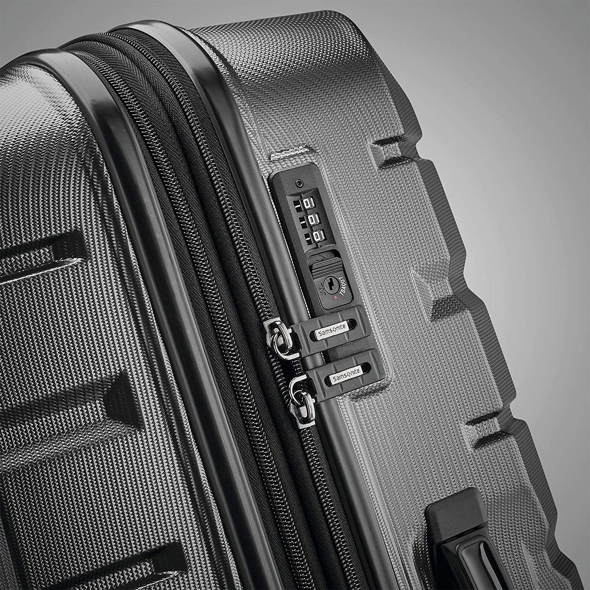 Samsonite Tech 2.0 Hard Side Luggage Set with Wheels, (2 Piece), Gray (Open Box) - VMInnovations