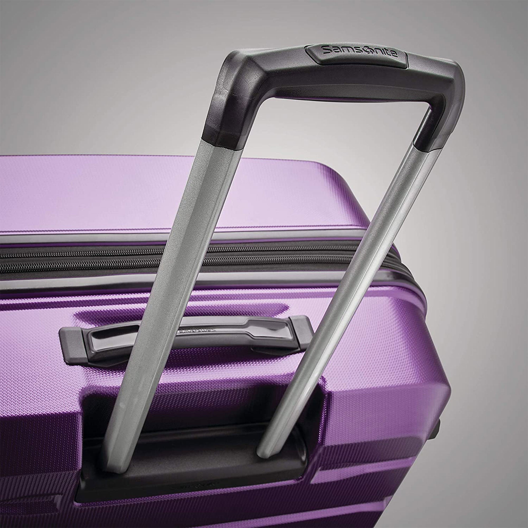 Samsonite Tech 2.0 Hardside Luggage Set with Wheels, 2 Piece, Purple (Open Box) - VMInnovations