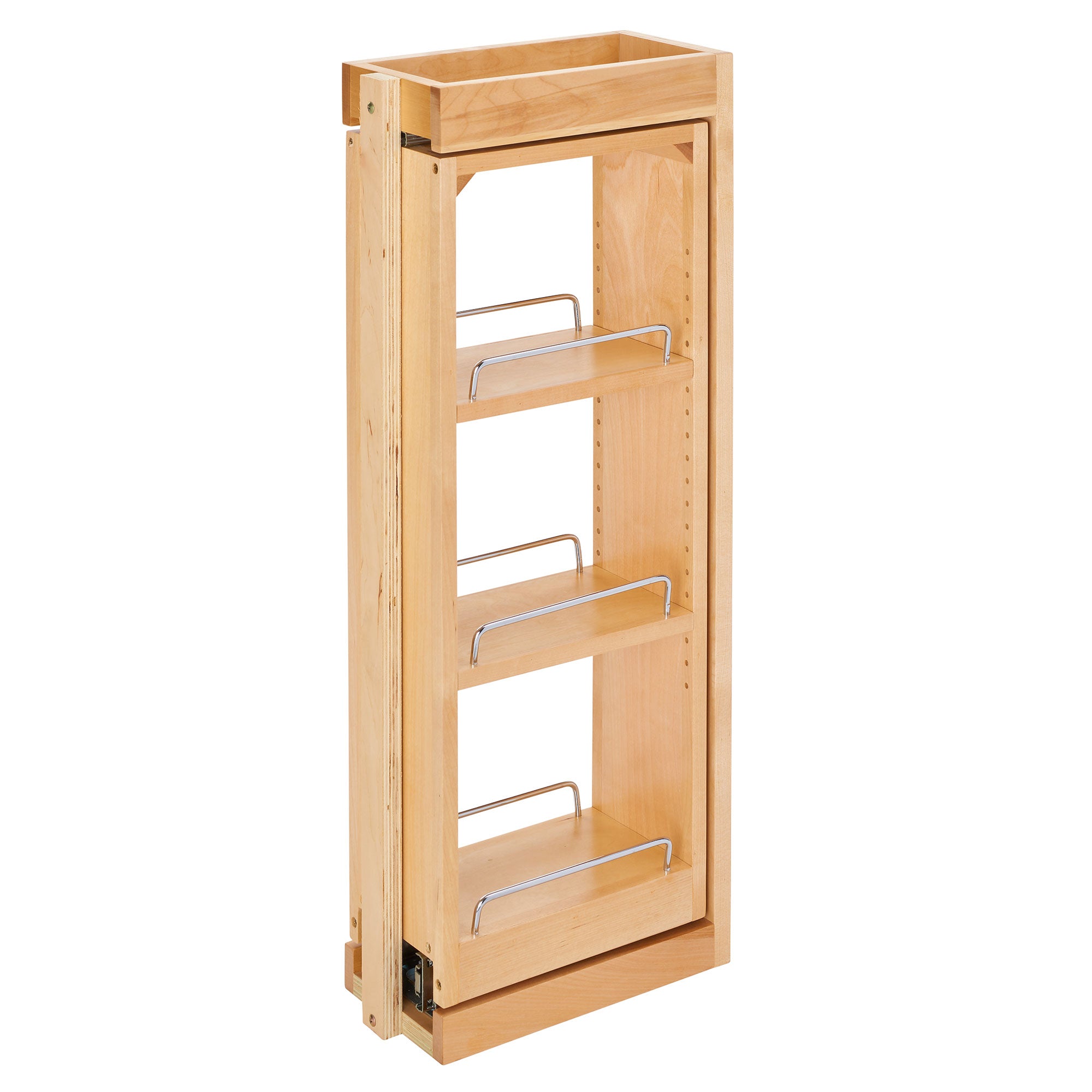 Rev-A-Shelf 6" Pullout Wall Filler with Soft-Close, 30" Height, 432-WFBBSC30-6C - VMInnovations