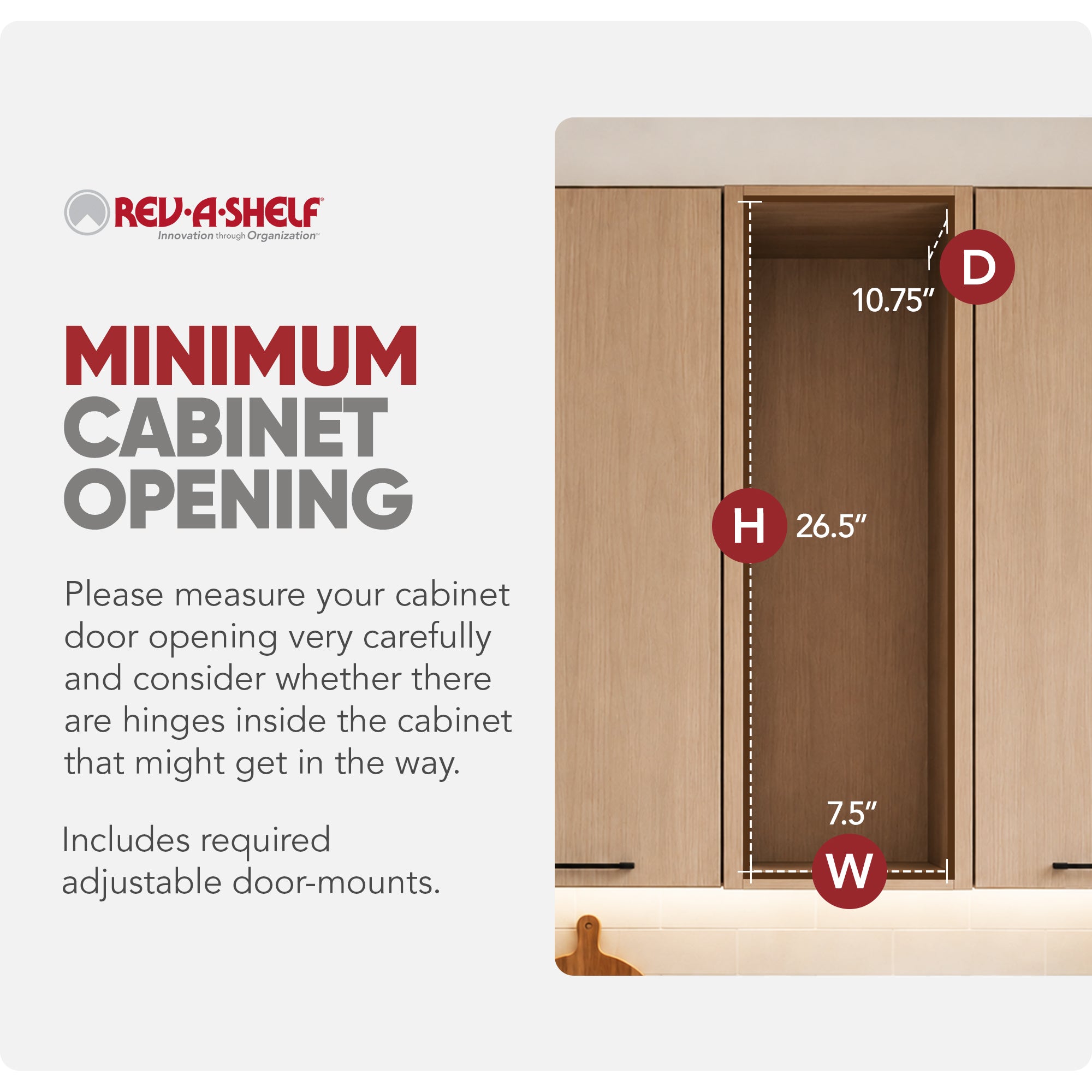 Rev-A-Shelf 6" Pullout Kitchen Wall Cabinet Organizer Soft-close, 448-BBSCWC-6C - VMInnovations