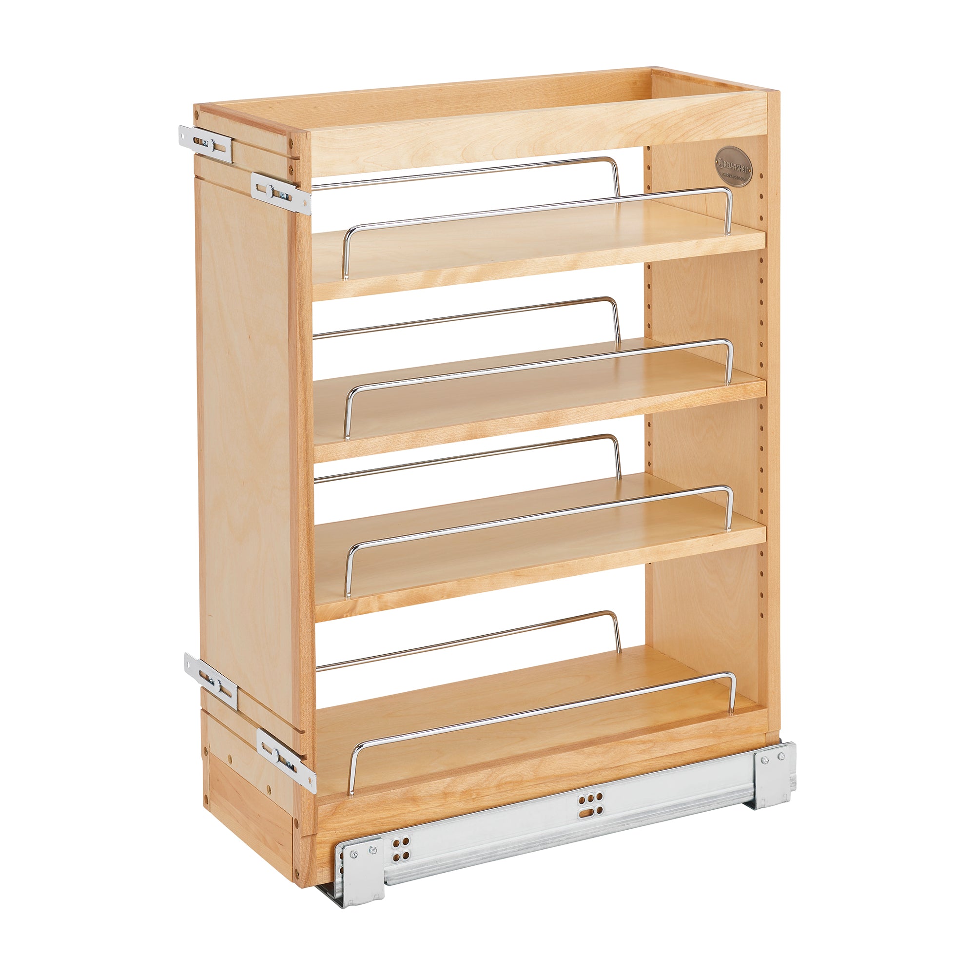 Rev-A-Shelf 8" Pullout Vanity Storage Organizer for Base Cabinets, 448-BC19-8C - VMInnovations
