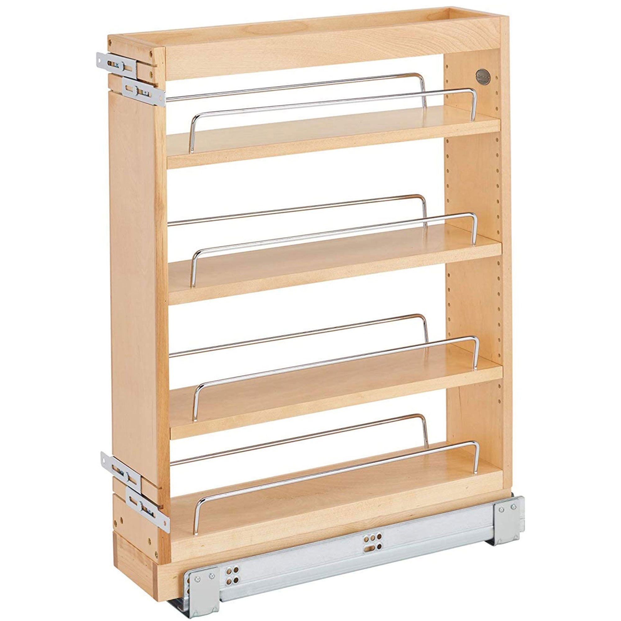 Rev-A-Shelf 5x19 Inch Soft Close Pull Out Base Kitchen Cabinet Vanity Organizer - VMInnovations