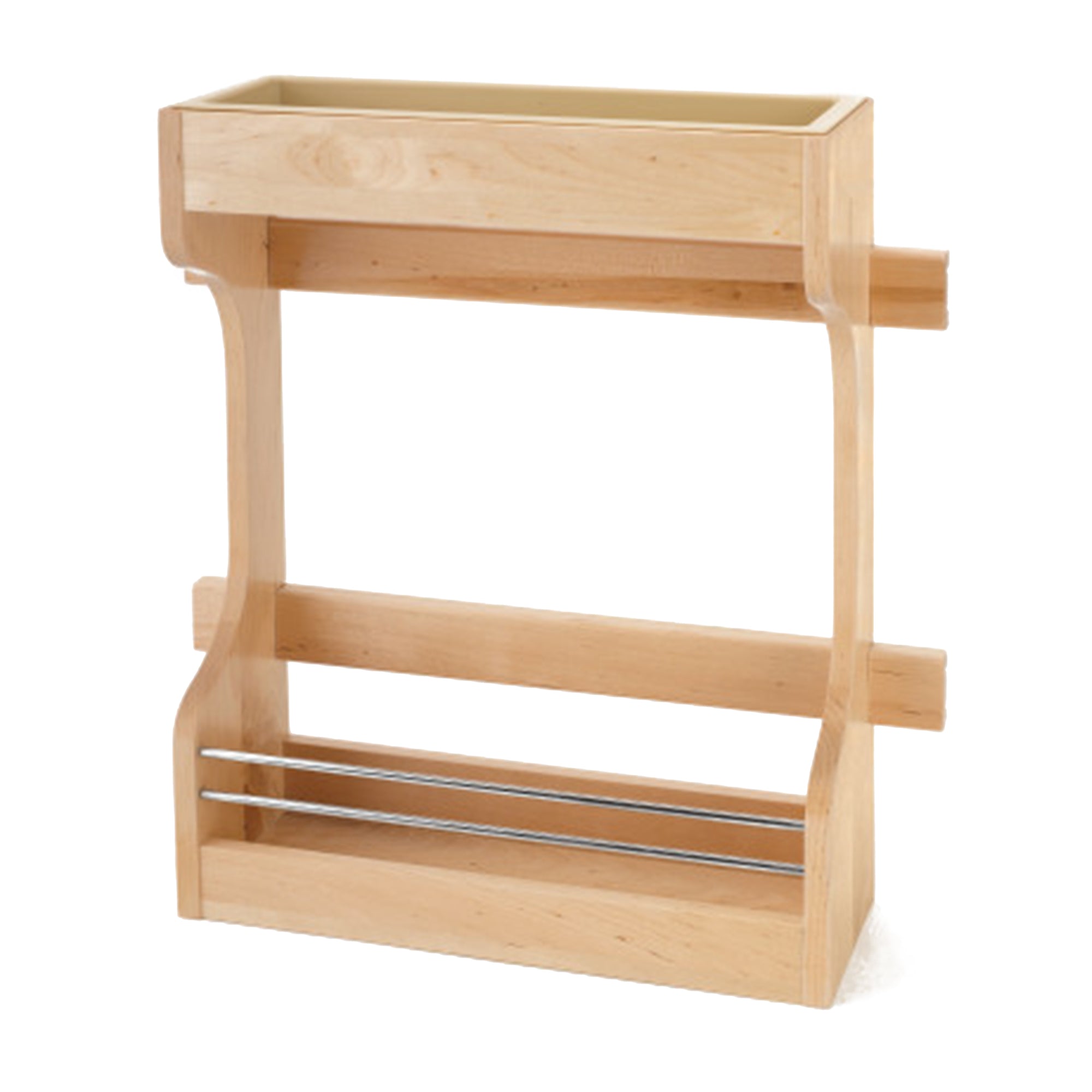 Rev-A-Shelf Door Mount Sink Base Cabinet Storage Organizer, Wood, 4SBSU-21 - VMInnovations