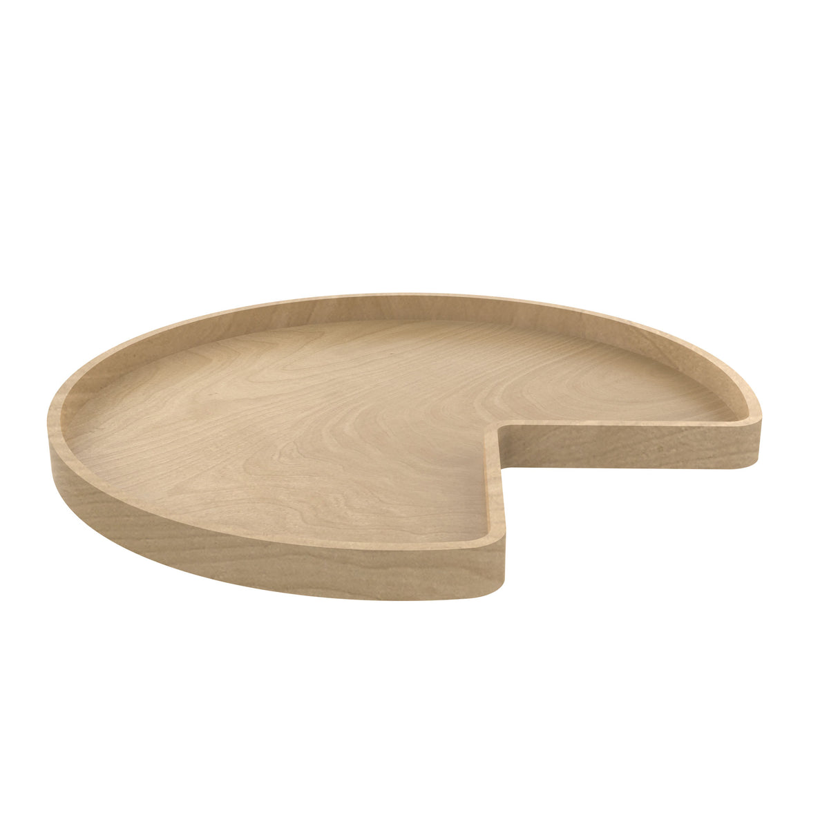 Rev-A-Shelf LD-4BW-401-32SBS-1 1 Tier Lazy Susan Corner Cabinet Organizer, Maple