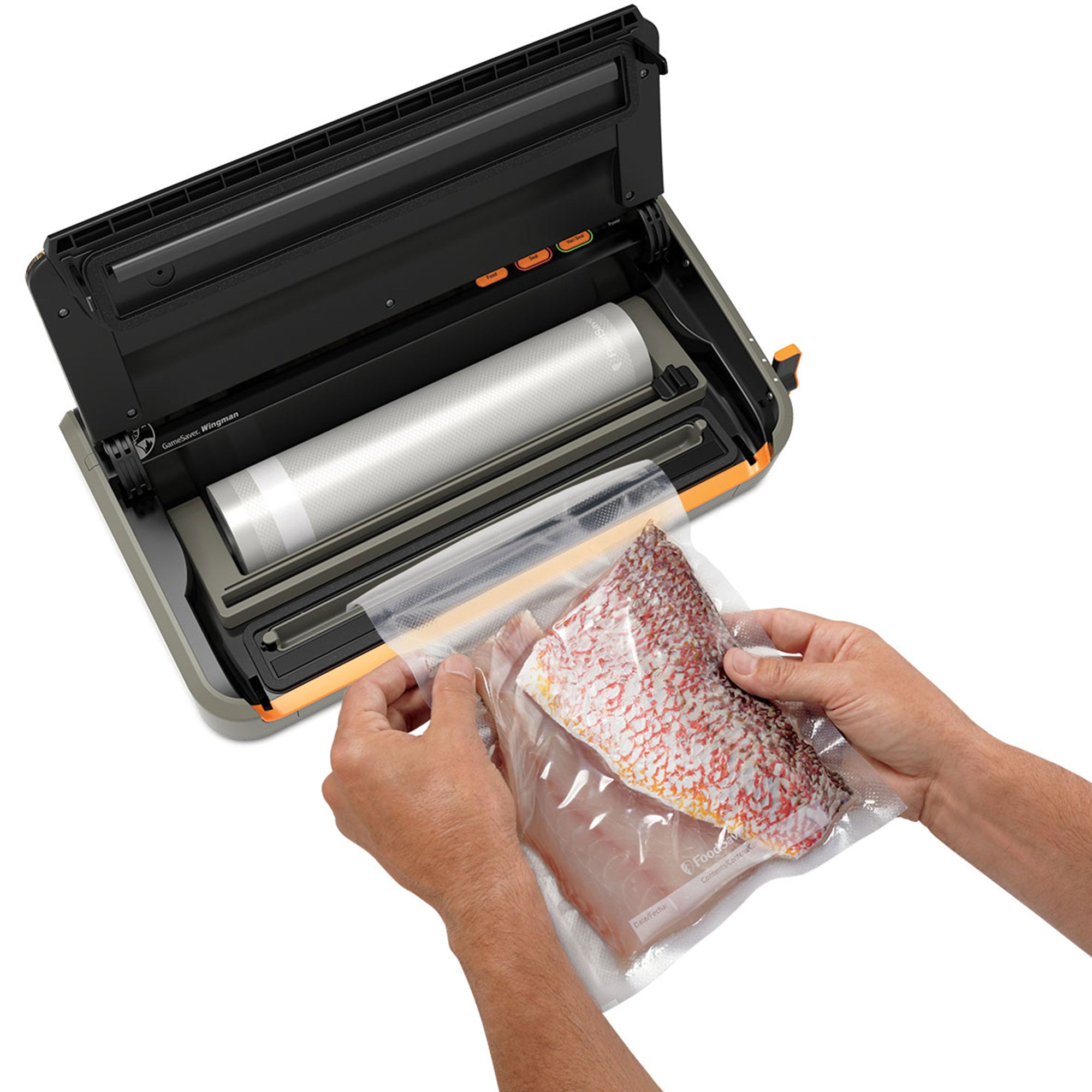 FoodSaver GameSaver 2100 Series Wingman Plus Food and Meat Vacuum Sealer, Camo