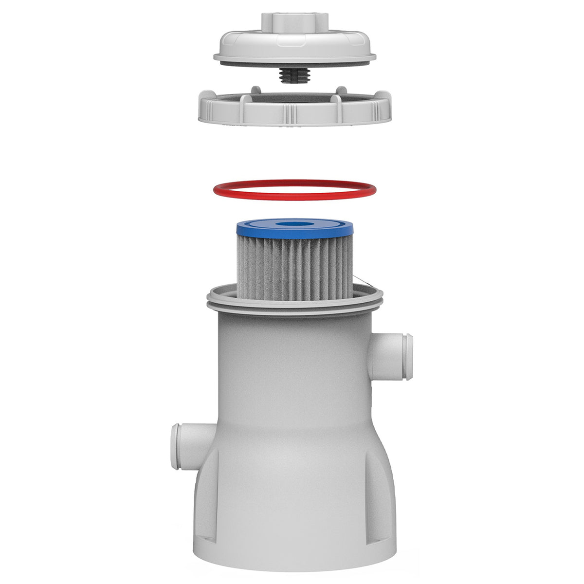 JLeisure Clean Plus 530 GPH Above Ground Swimming Pool Filter Pump (2 Pack)